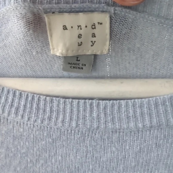 A New Day blue sweater - Picture 2 of 2